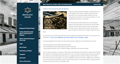 Desktop Screenshot of holocaustonline.org